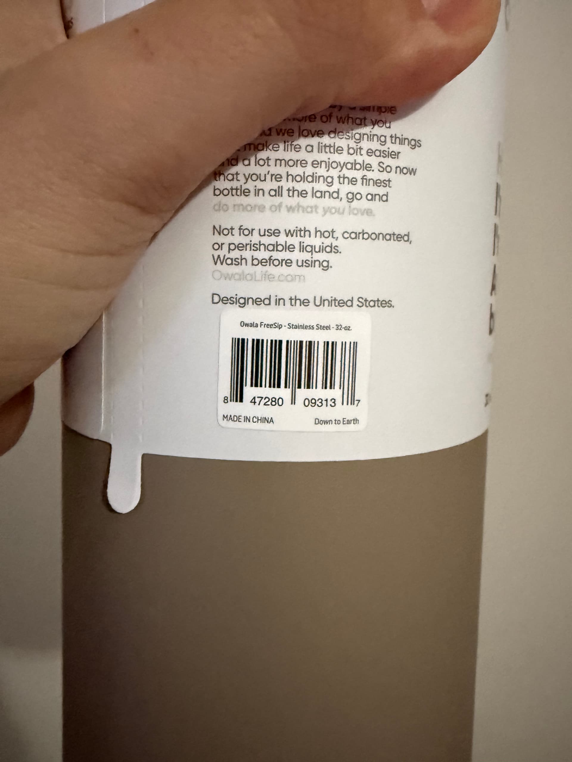 Garrafa owala 945ml — foto 4