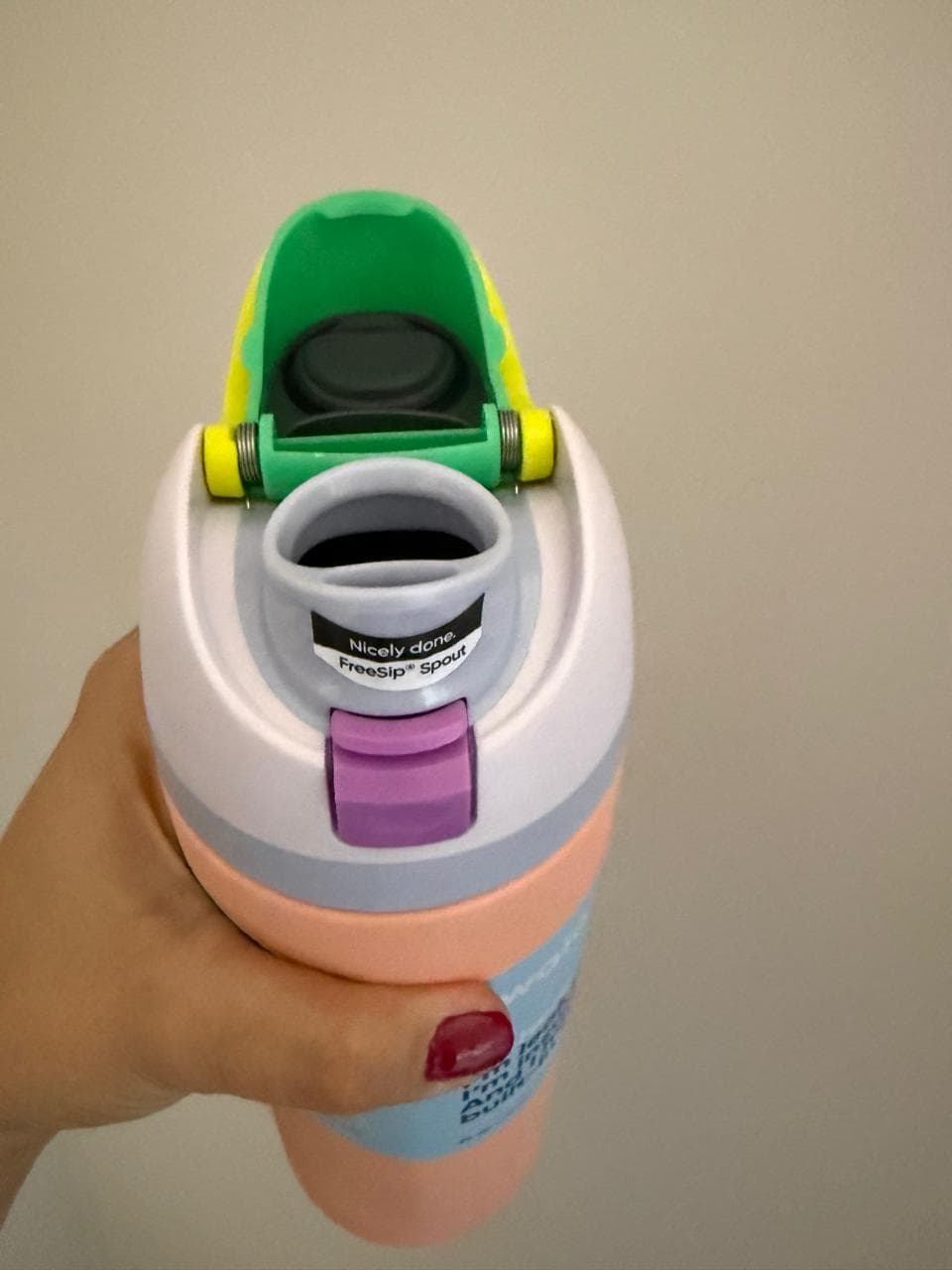 Garrafa Owala Freesip Térmica 710ml - Pêssego — foto 2